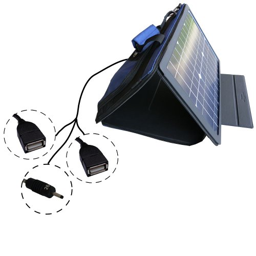 SunVolt MAX Solar Charger for Amazon Tip 26 and two other devices; charge from sun at wall outlet-like speed