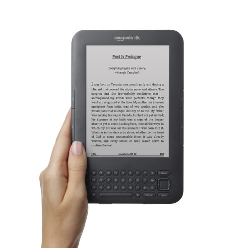 Kindle Keyboard, Wi-Fi, 6″ E Ink Display