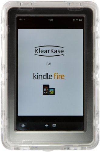 KlearKase for Kindle Fire – Life-Proof, Transparent Case for Family or Outdoor Use – With Screen Protection