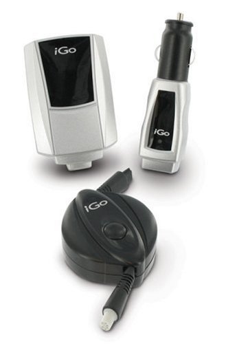 iGo EverywhereUniversal Wall (AC) and Auto (DC) Charger with Retractable Cable (Charger Only, Tips Not Included)