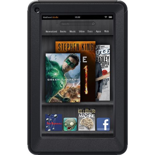 Otter Box Defender Series Standing Case for Kindle Fire – Built-in Screen Protection