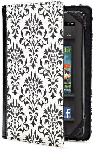 Verso Versailles Case Cover for Kindle Fire – Black/White