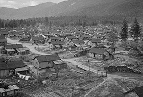 World War II internment: Japanese Canadian internment camp, British Columbia, June 1945 World War II internment: Japanese Canadian internment camp, British Columbia, June 1945